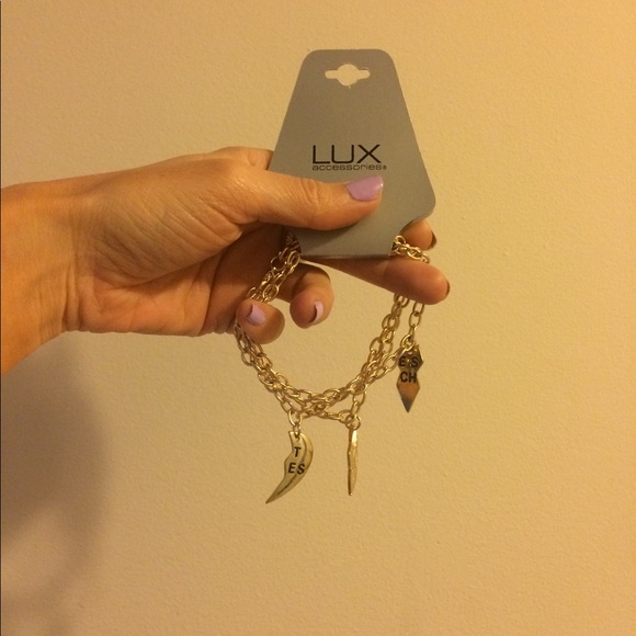 lux accessories Jewelry Nwttrio Gold Chain Best Bches Bracelets